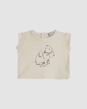 Tee-shirt - Coton Bio - Crème - Bébé - Émile et Ida