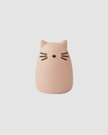 Veilleuse Winston Liewood – Cat Rose – silicone rechargeable