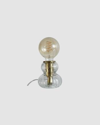 Lampe Eli Transparent Opjet en verre – lampe à poser design et élégante