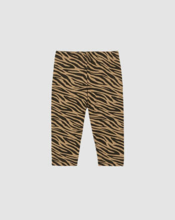 Legging bébé Emile et Ida coton bio imprimé zèbre