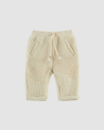 Pantalon Sherpa Écru Emile et Ida
