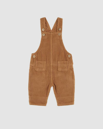 Salopette Velours Orange Brun Emile et Ida