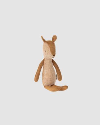 Faon Petite Sœur Maileg – Peluche douce en tissu naturel de 17 cm
