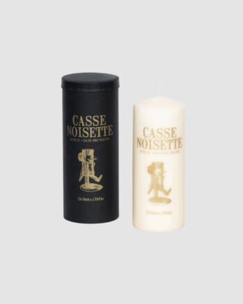 Bougie tatouée Or Casse-Noisette Un Soir à l’Opéra grand cierge décoratif