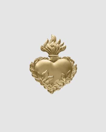 Cœur Liane Or Boncoeurs ex-voto mural