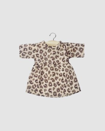 Robe Faustine Léo Minikane à manches longues pour poupée Gordis 34 et 37 cm