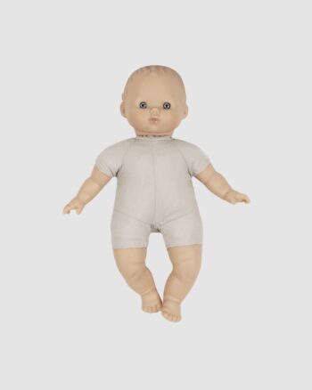 Poupon Babies Clarisse Minikane au corps souple de 28 cm, idéal dès 10 mois