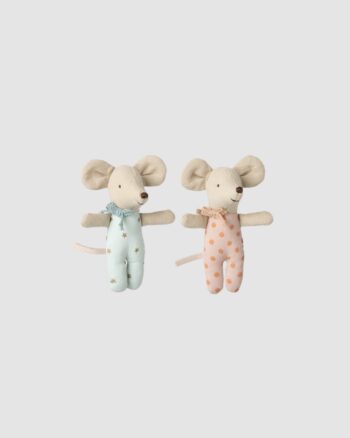 Souris Maileg jumeaux en pyjama – Collection bébé