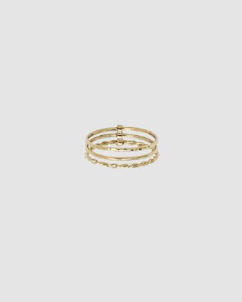 Bague Arizona BDM Studio dorée a l’or fin, taille S, M ou L