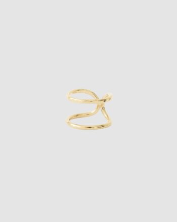 Bague Ève en laiton doré - BDM Studio