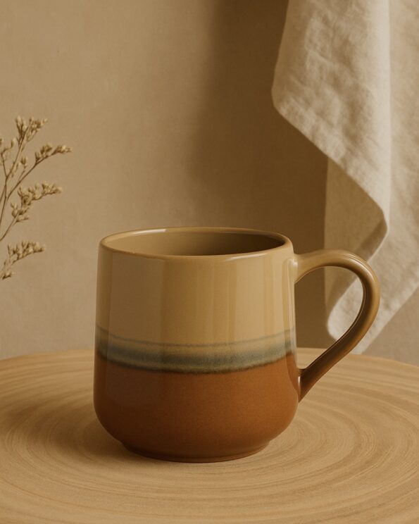 Mug – Lion beige – Opjet – Image 2