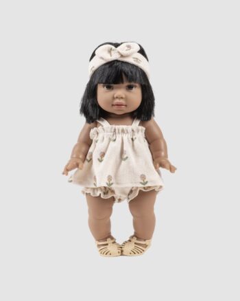 Ensemble Top Mila Fleurs Douce Minikane pour poupée Gordis 34 cm