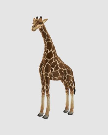 Peluche girafe ultra réaliste Hansa – grande taille pour décoration ou jeu