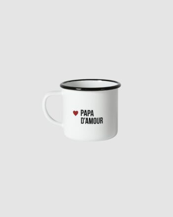 Mug Papa d’amour Bibiche fait son cirque – céramique fabriquée en Provence