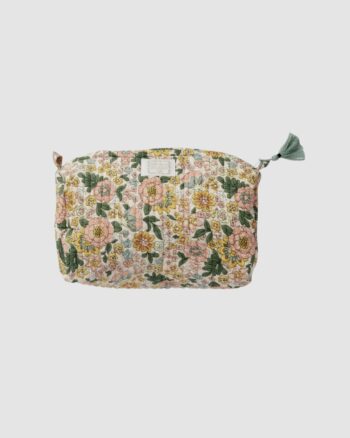 Trousse de toilette fleurs indiennes Amaia Rose – Bonheur du Jour