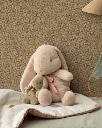 Peluche Bunny Maileg Small couleur poudre avec mini lapin dans les bras