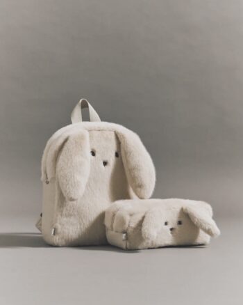 Sac à dos en peluche Lapin Denise Mist avec trousse – Liewood