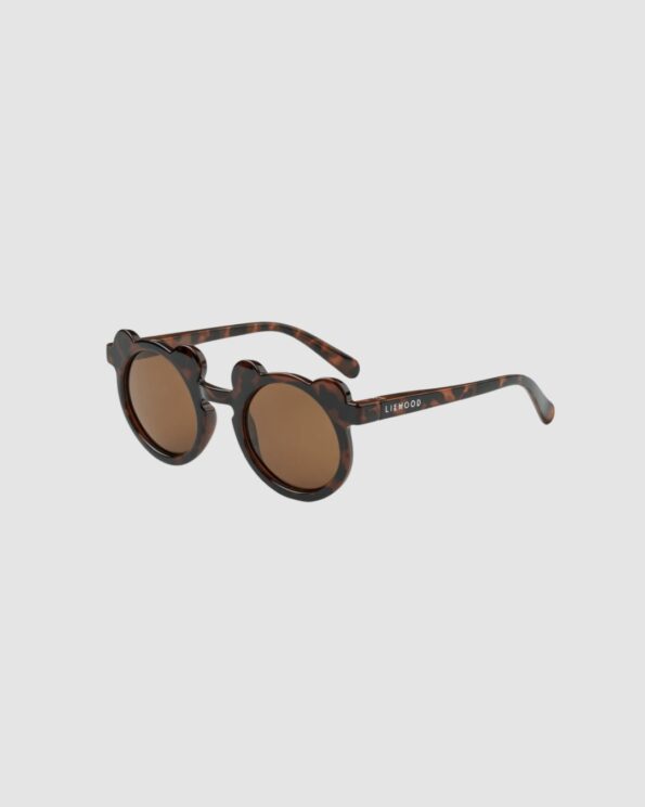 Lunettes de soleil enfant Liewood Mr. Bear Darla – Dark Tortoise Shiny – 1 à 3 ans