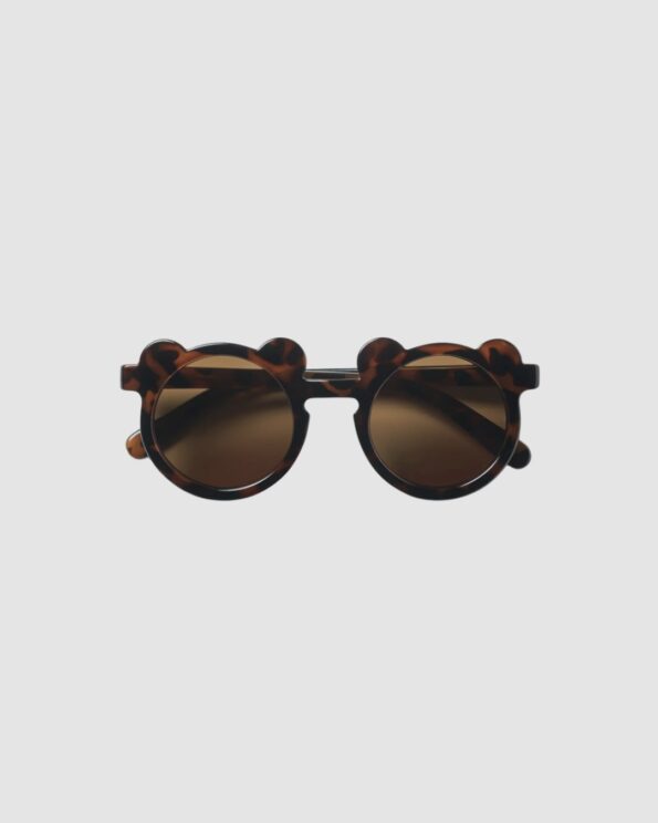 Lunettes de soleil enfant Mr. Bear Darla – Dark Tortoise Shiny – Liewood – 1 à 3 ans