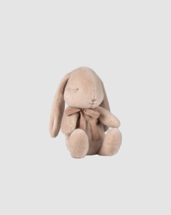 Peluche Bunny Maileg Small rose poudré avec nœud autour du cou