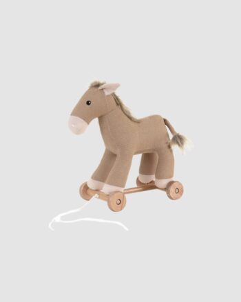 Cheval à tirer Henry en coton tricoté – Egmont Toys