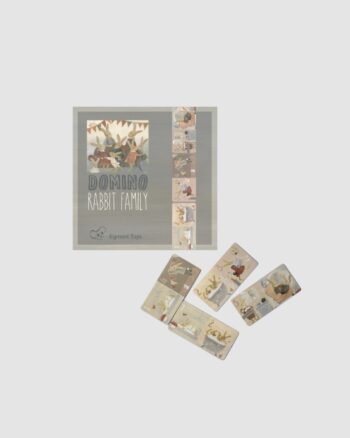 Domino Famille Lapin Egmont Toys – jeu éducatif illustré en carton épais pour enfants dès 3 ans