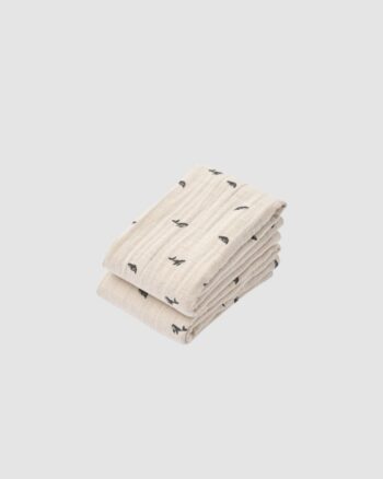 Langes en mousseline Lewis Liewood – coton bio – lot de 2