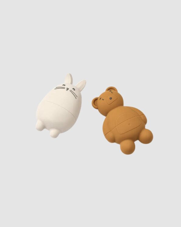 Jouets de bain en silicone Duncan Classic Sandy Mustard mix Liewood