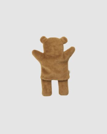 Marionnette à main Ourson Honor Golden Caramel Liewood – vue de dos