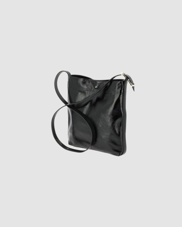 Sac Le Mini Enzo Millau Crispy Noir Herbert Frère Soeur – vue de côté