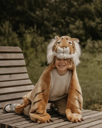 Déguisement Tigre Wild and Soft, costume animalier doux et amusant pour enfant