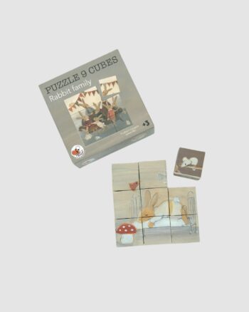 Puzzle cubes famille lapin Egmont Toys