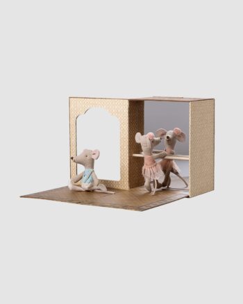 Studio de danse Maileg avec Petite Sœur et Petit Frère Souris