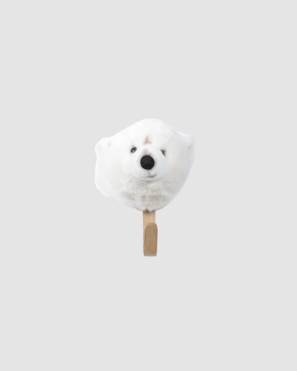 porte manteau ours blanc wild and soft