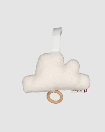 Coussin musical Donna Mellipou – musique Stevie Wonder – nuage blanc