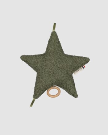 Étoile musicale La Boum Mellipou vert kaki fabriquée en France