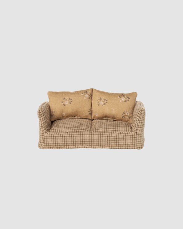 Sofa Souris Maileg Mable – canapé miniature pour maison des souris
