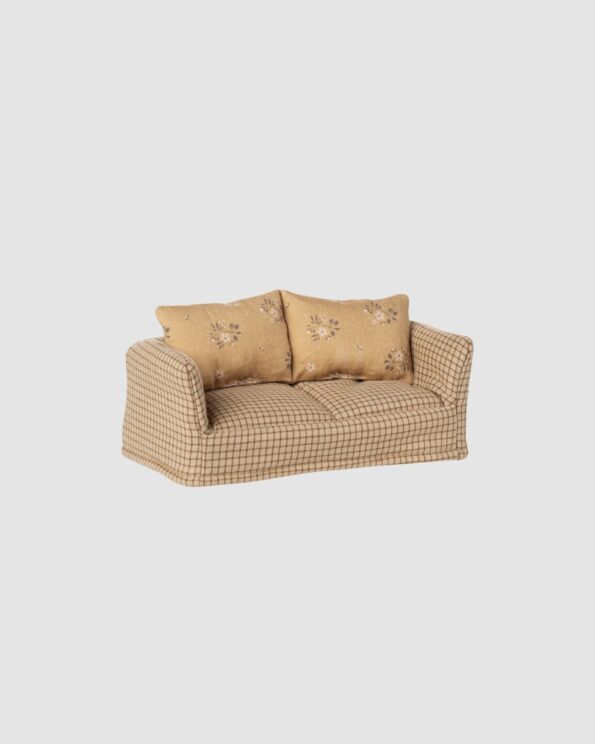 Sofa Souris Mable Maileg – canapé miniature pour la maison Farmhouse