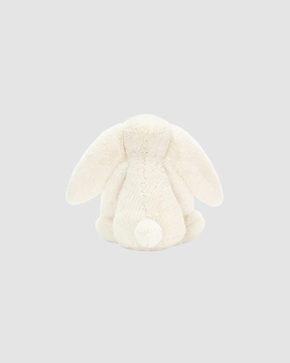 peluche Bashful Cream Bunny Jellycat dos