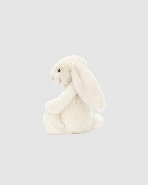 peluche Bashful Cream Bunny Jellycat profil