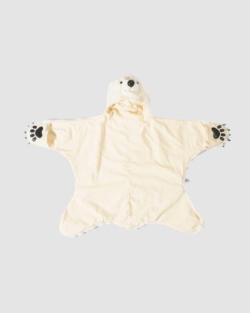 Déguisement Ours Polaire Wild and Soft en fausse fourrure blanche