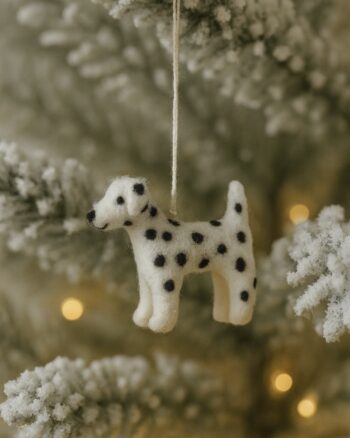 chien dalmatien Gry & Sif en feutre