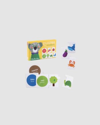 Puzzles Les Couleurs Les Popipop Moulin Roty – Jeu éducatif pour apprendre les couleurs dès 2 ans