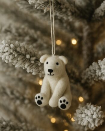 ours polaire Gry & Sif en feutre