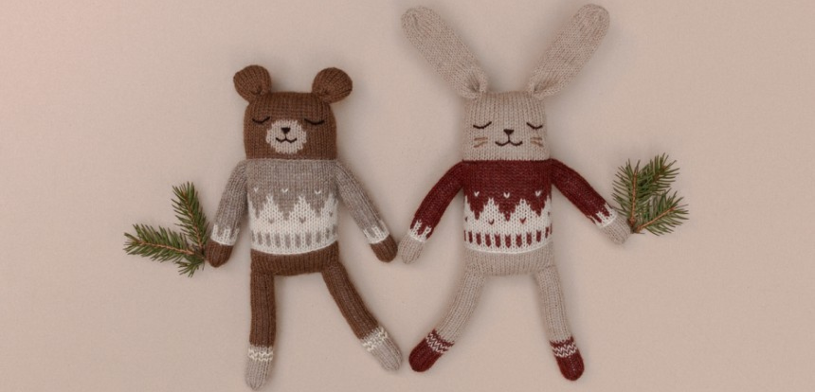 Main Sauvage – Peluches tricotées hiver