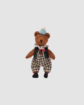 Baba le grand ours Les Minouchkas Moulin Roty – peluche articulée 25 cm pour enfants dès 10 mois