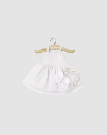 Tutu Rosella blanc Minikane avec chaussons de danse pour poupée Gordis 34 et 37 cm