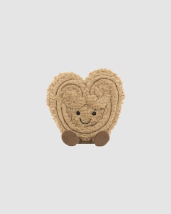 Amuseables Philippe Palmier peluche palmier cœur marron 14 cm