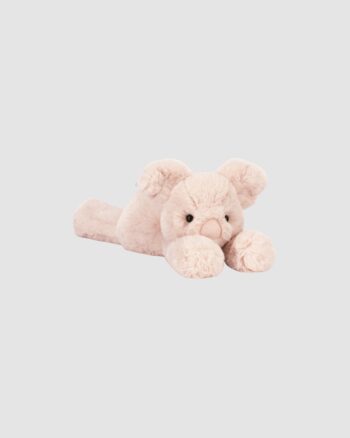 Smudge Pig Jellycat peluche cochon rose allongé