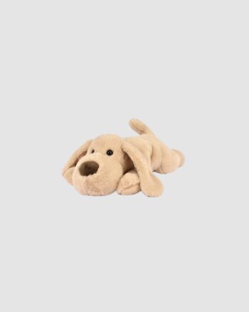 Peluche Chien Beige Histoire d’Ours 40 cm doudou stretch allongé